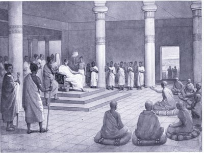 King Malinda Asks Questions 140 BC by Horace van Ruith